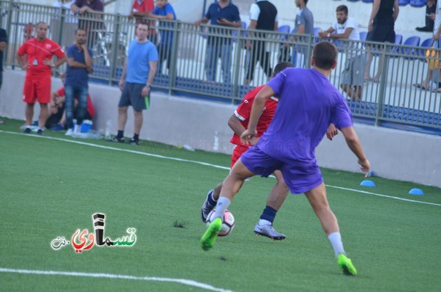 نادي الوحدة يطحن سروتكين4-0 على ارض الملعب الشرقي بالكادر المحلي واللاعب القسماوي يثبت نفسه